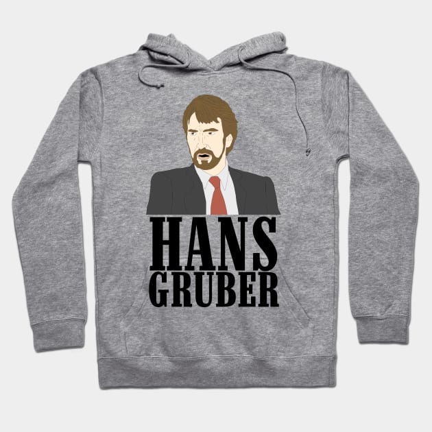 Hans Gruber Hoodie by VideoNasties